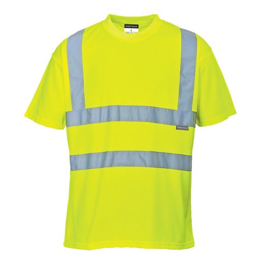 Hi-Vis T-Shirt S/S | Work Hard Dress Right
