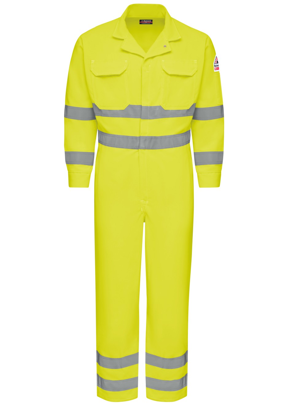 Men's Lightweight FR Hi-Visibility Deluxe Coverall with Reflective Trim ...